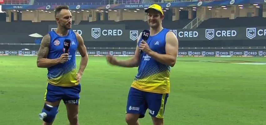 IPL2020 : वॉटसन और डु प्लेसिस ने पंजाब के गेंदबाजों पर बरपाया कहर