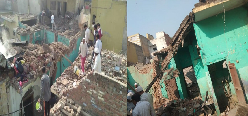 Meerut Sardhana Blast :  मेरठ के सरधना में  हुआ दर्दनाक हादसा, दो लोगों की मौत, कई घायल