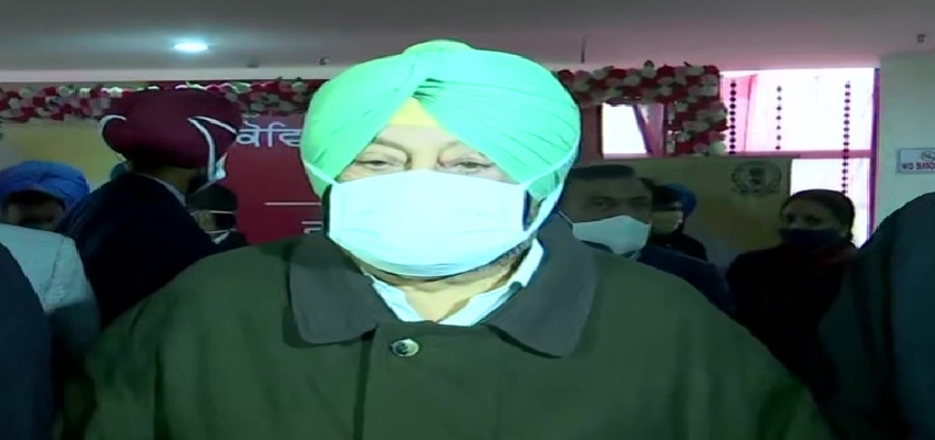 पंजाब में टीकाकरण अभियान शुरू, CM ने नि:शुल्क वैक्सीन उपलब्ध करने के लिए PM मोदी से किया अनुरोध