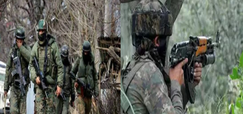 Loc पर सेना की बड़ी कार्रवाई, 3 आतंकवादी ढेर, 4 जवान घायल
