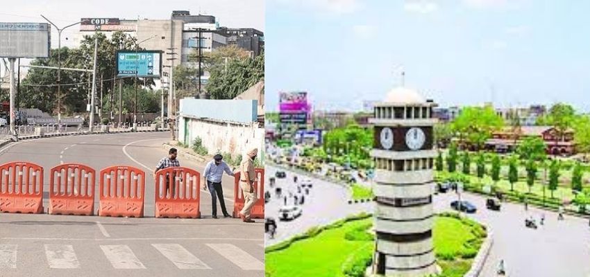 Chhattisgarh Corona: छत्तीसगढ़ की राजधानी में लगा सम्पूर्ण लॉकडाउन,