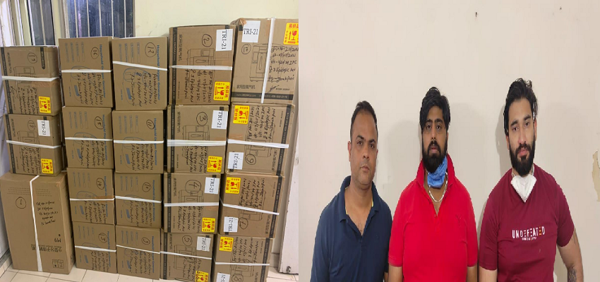 DELHI CRIME: ऑक्सीजन कंसंट्रेटर की कालाबाजारी करने वालों गिरोह पर यमदूत बनी दिल्ली पुलिस