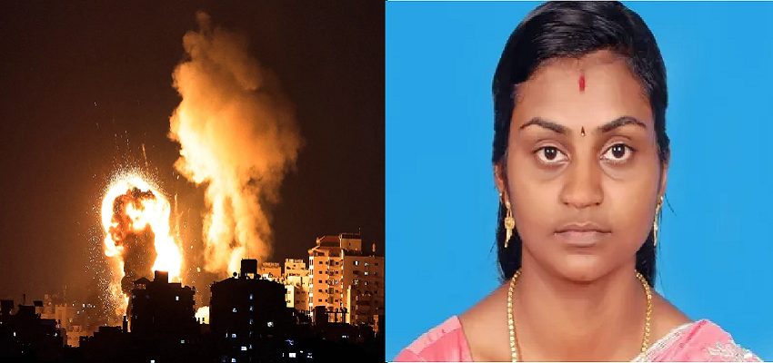 उग्रवादी संगठन हमास द्वारा गाजा पर दागे गए 130 रॉकेट, हमले में गई भारतीय नर्स की जान