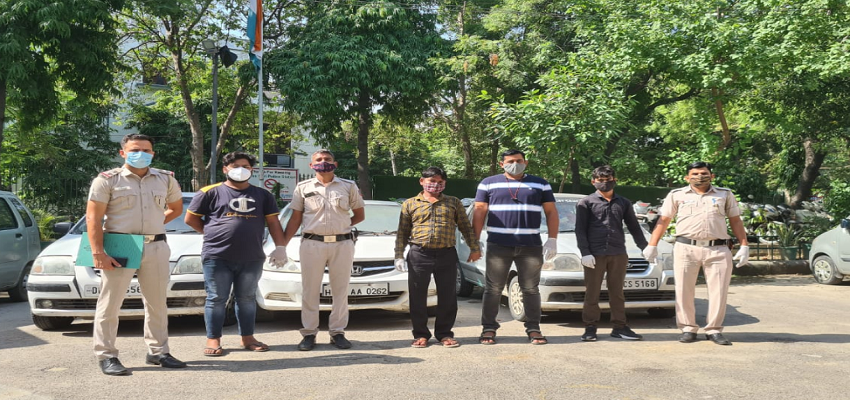 Delhi crime : कार चोर गिरोह पर दिल्ली पुलिस ने कसा शिकंजा