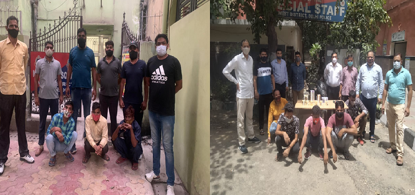 DELHI CRIME: दिल्ली पुलिस की गिरफ्त में 3 नशा तस्कर, पांच चोरों की भी किया गिरफ्तार
