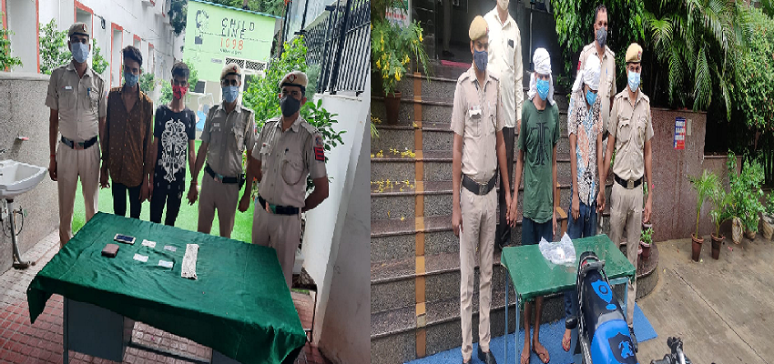 Delhi Crime:  दिल्ली पुलिस की ताबड़तोड़ छापेमारी, वेस्ट दिल्ली के इलाके से छीना झपटी करने वाले 4 आरोपी गिरफ्तार