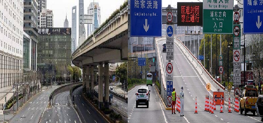 चीन में बढ़ा चौथी लहर का खतरा, शंघाई में लगा अब तक का सबसे बड़ा लॉकडाउन