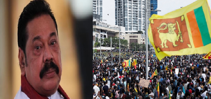 SRI LANKA CRISIS: पाई पाई को मोहताज हुई सोने की लंका, नेवल बेस में छिपे महिंदा राजपक्षे