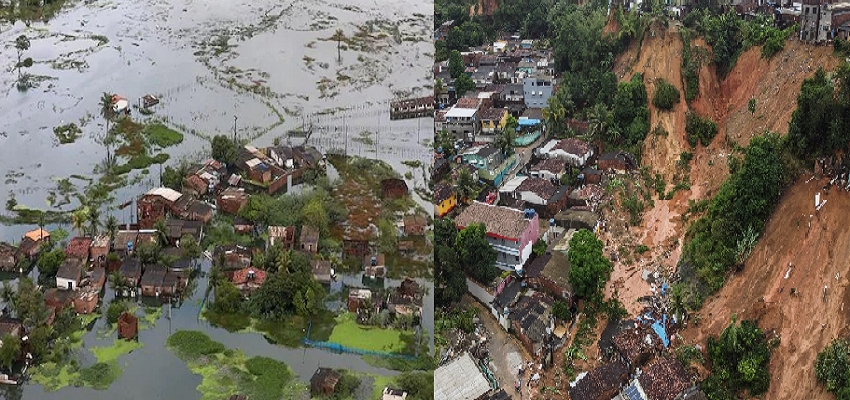 Brazil Flood: बाढ़,बारिश और भूस्खलन से बेहाल हुआ ब्राजील, 106 लोगों ने गवाई जान, 5000 से अधिक बेघर