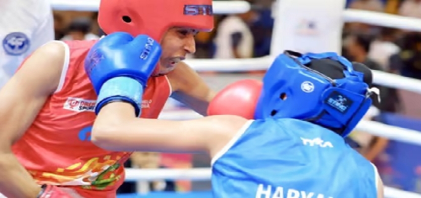 KHELO INDIA: बॉक्सिंग में हरियाणा की छोरियां छोरों से आगे