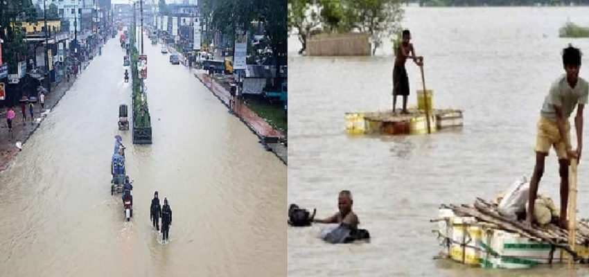 FLOOD: बांग्लादेश में बाढ़  का कहर, 25 की मौत, 40 लाख से ज्यादा लोग प्रभावित