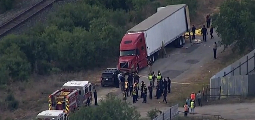 America: एक ट्रक में मिले 46 शव, जांच में जुटी पुलिस