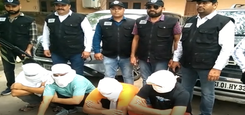 गुरुग्राम की STF  को मिली बड़ी कामयाबी, लॉरेंस बिश्नोई गिरोह के 5 शातिर बदमाशों को किया गिरफ्तार