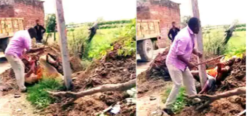 UP:पति की शिकायत करने पर पत्नी को मिली दर्दनाक सजा, देखकर हो जाएंगे हैरान