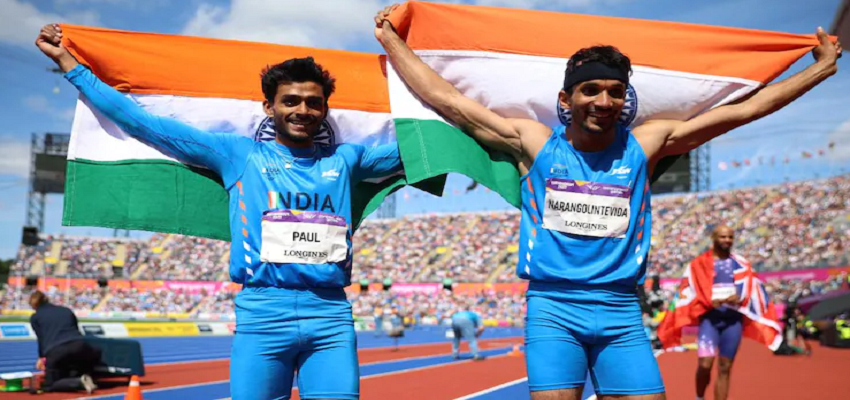 CWG 2022: मेन्स ट्रिपल जंप में भारत का गोल्ड और सिल्वर पर कब्जा, एल्धोस पॉल और अब्दुल्ला का करिश्मा