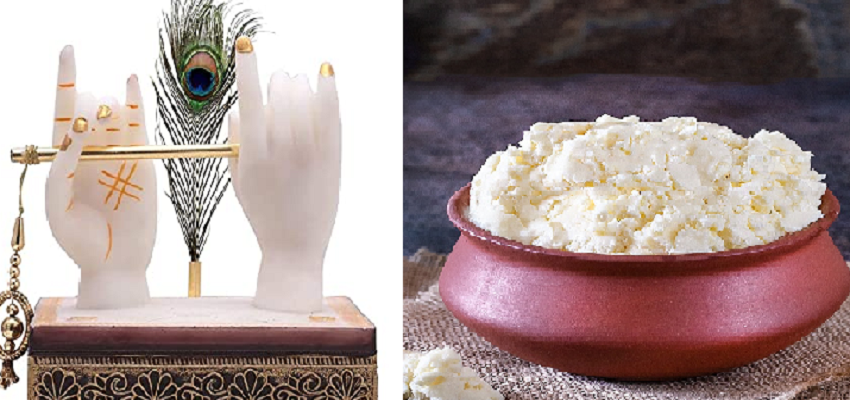 श्रीकृष्ण को क्यों प्रिय थी बांसुरी, माखन और मोरपंख, जानें