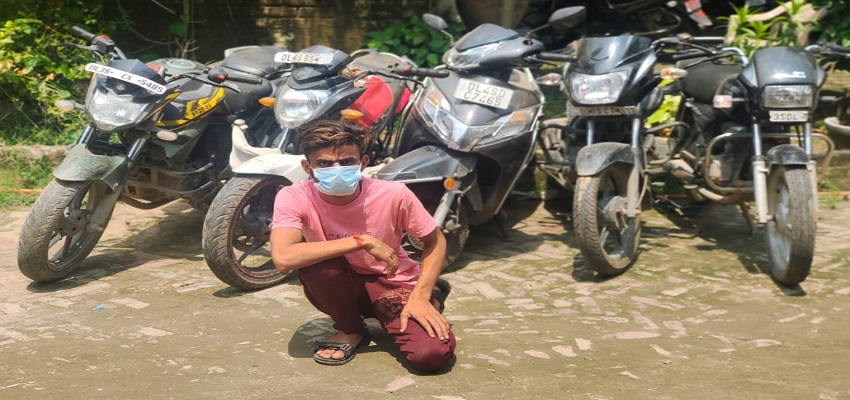 दिल्ली में ऑटो चोर गिरोह का पर्दाफाश, चोरी के 5 वाहन हुए बरामद