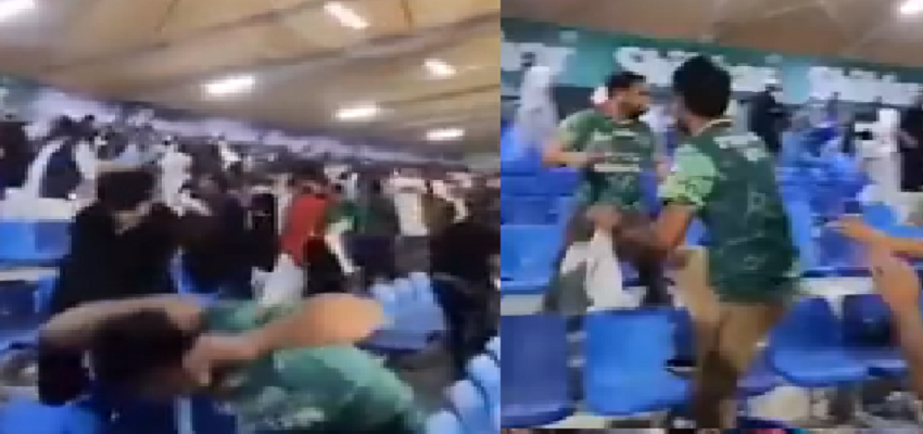 हार से बौखलाए अफगानिस्तान फैंस, मैच के बाद स्टेडियम में लात-घूसों की बरसात