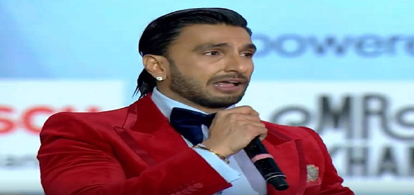 बेस्ट एक्टर का अवॉर्ड पाकर भावुक हुए रणवीर, पत्नी को कही ये बड़ी बात