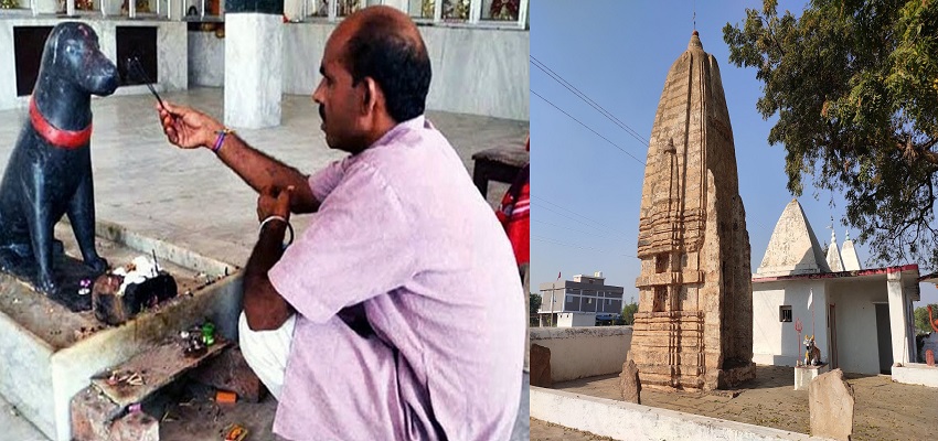 देश का एक ऐसा मंदिर, जहां कुत्ता रखता है लोगों के सुख-समृद्धि और खुशहाली का ध्यान