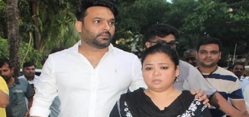 राजू श्रीवास्तव के श्रद्धांजलि समारोह पर छलका भारती सिंह का दर्द, नहीं रोक सकी अपने आंसू