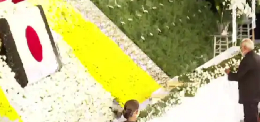 PM MODI ने दोस्त को दी विदाई, Shinzo Abe के राजकीय अंतिम संस्कार में हुए शामिल