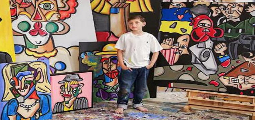 10 साल की उम्र में आंद्रेस ने किया कमाल, 1.80 करोड़ में बेची अपनी पेंटिंग