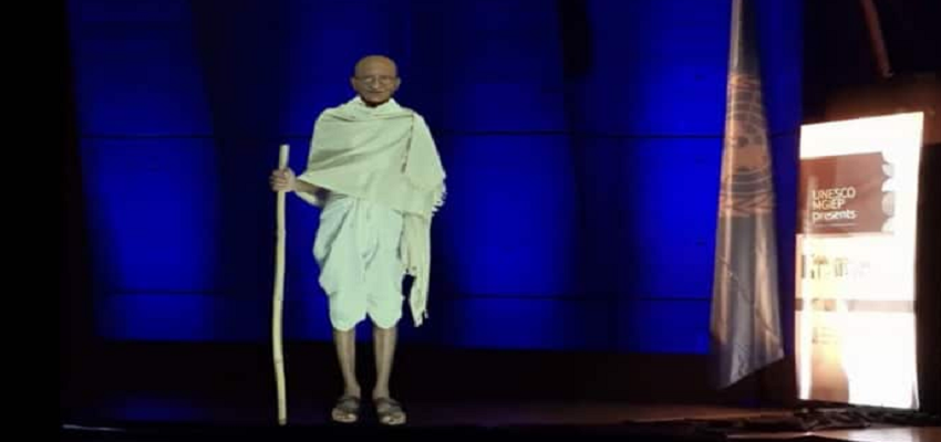 संयुक्त राष्ट्र में महात्मा गांधी की विशेष उपस्थिति, शिक्षा को लेकर साझा किए अपने विचार