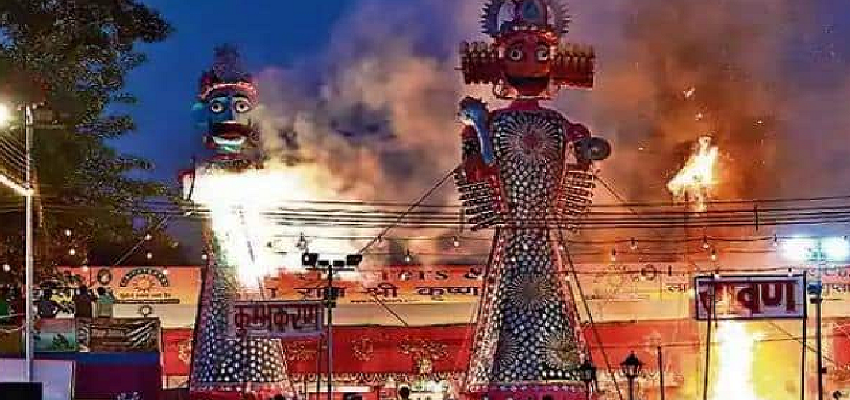 सूर्यास्त के बाद से इतने समय तक रहेगा रावण दहन का उत्तम समय, जानें इसका महत्व