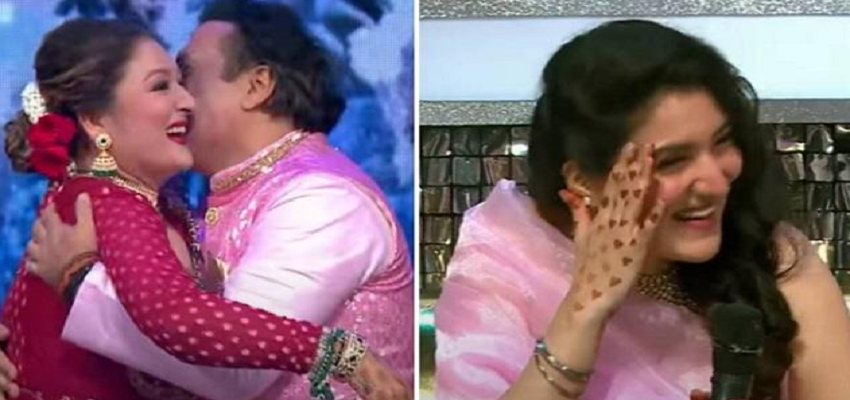 ‘मैंने बहुत सालो से इस पल का इंतजार किया है’ बीच शो में बेटी के सामने रोमांटिक हुए गोविंदा