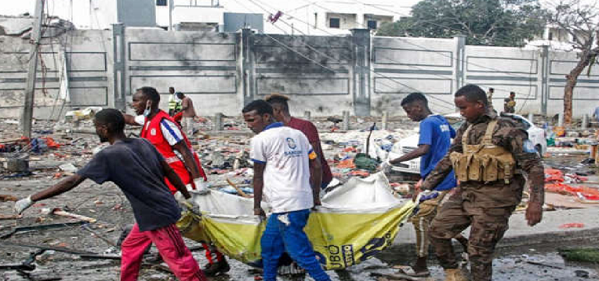 सोमालिया में ट्विन बम ब्लास्ट से बड़ा हादसा, 100 लोगों की मौत, 300 से ज्यादा लोग घायल