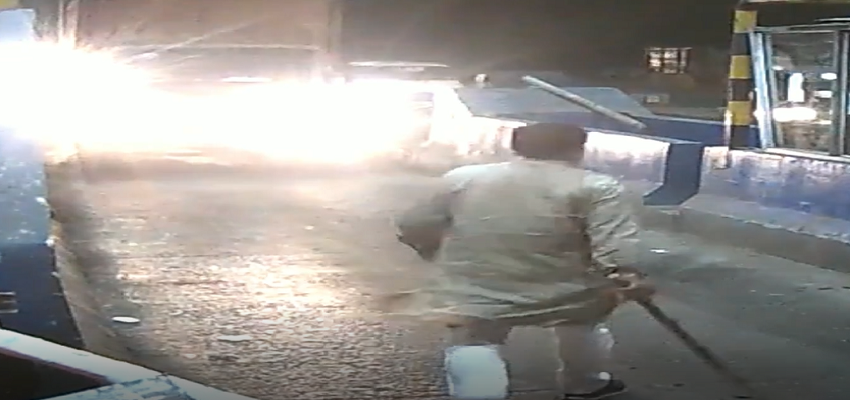 HARYANA: गुरूग्राम के टोल-प्लाजा पर फिर हुई गुंडागर्दी, वीडियों हुआ वायरल