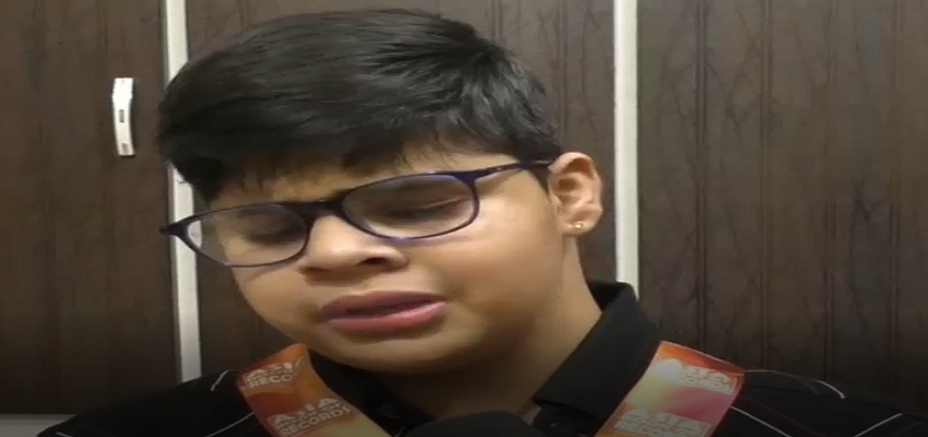 HARYANA: स्पेशल चाइल्ड मेधांश सोनी ने कैलेंडर ब्वॉय में बनाया रिकॉर्ड, देता है सटीक जानकारी