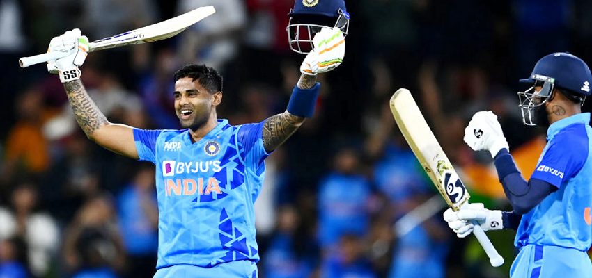 IND VS NZ: एक बार फिर सूरज की तरह चमके ‘SKY’, शतक लगा हासिल की ये उपलब्धि