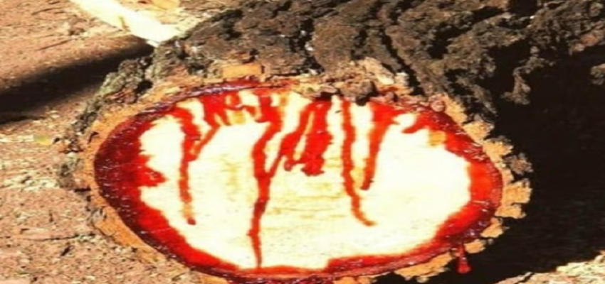 पेड़ के काटने पर निकलता है खून! जानें इसके पीछे का रहस्य