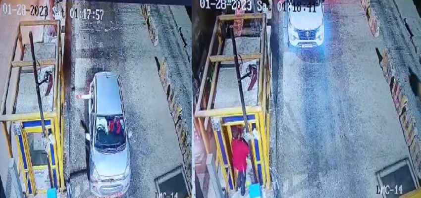 बंदूकधारी बदमाशों का आतंक...अब टोल प्लाजा को बनाया शिकार, टोल कर्मी से जमकर की मारपीट, फिर...