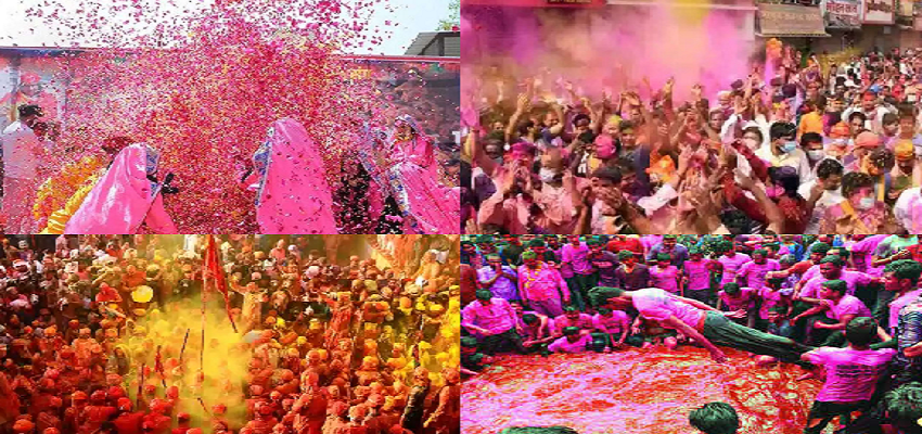 कही चलते है डंडे, तो कहीं फेंके जाते हैं फूल, भारत के अलग-अलग राज्यों में कुछ इस तरह मनाई जाती है होली