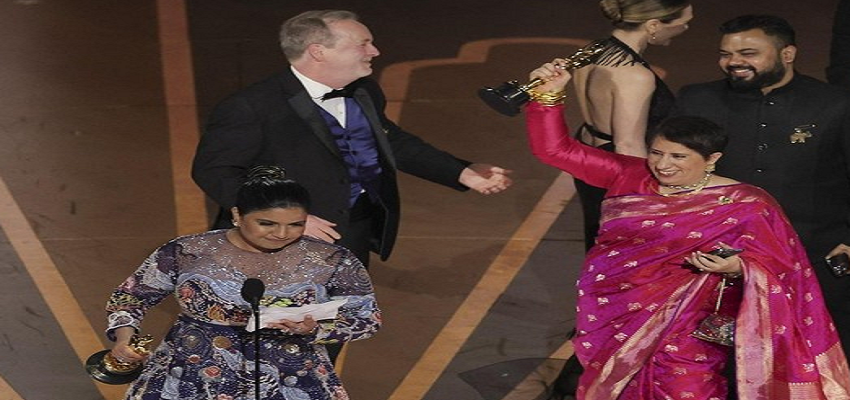 इस साल के पहले ऑस्कर अवॉर्ड पर 'The Elephant Whispers' का कब्जा, गुनीत मोंगा ने जीता इंडियन प्रोडक्शन में अवॉर्ड