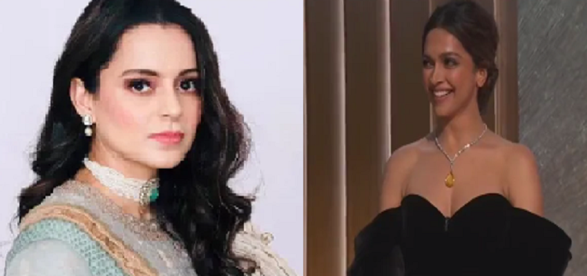 ऑस्कर अवॉर्ड शो में  दीपिका पादुकोण ने नाटू-नाटू को किया प्रेजेंट, कंगना रनौत ने एक्ट्रेस के लिए कह दी ये बड़ी बात