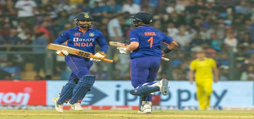 IND VS AUS: राहुल और जडेजा ने दिखाया  भारत का दम, ऑस्ट्रेलिया को मिली 5 विकेट से मात