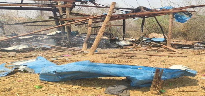 MILITARY ATTACKS IN MYANMAR: म्यांमार में लोगों पर किया गया हवाई हमला, बच्चों समेत 100 की मौत
