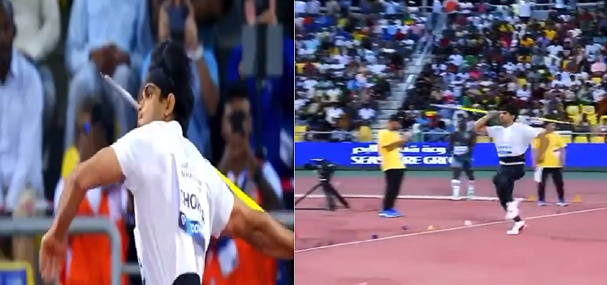 नीरज चोपड़ा ने दोहा डायमंड लीग में जीता GOLD MEDAL, पहले ही प्रयास में 88.67 मीटर दूर फेंका भाला