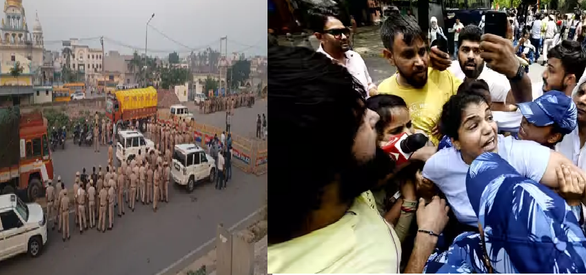 महिला महापंचायत का दिल्ली कूच, सिंघु बार्डर पर पुलिस अलर्ट, करीब चार कंपनियां की गई तैनात