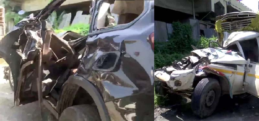 तेज रफ्तार स्कॉर्पियो की पिकअप वैन से टक्कर, 7 छात्रों की मौत, 6 घायल