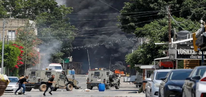 ISRAEL ने वेस्ट बैंक  में शरणार्थी शिविर पर किया हमला, 9 फिलिस्तीनी नागरिकों की गई जान