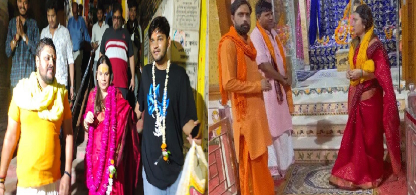 रामलला के दर्शन करने अयोध्या पहुंचीं सीता, लोगों ने पैर छूकर लिया आशीर्वाद