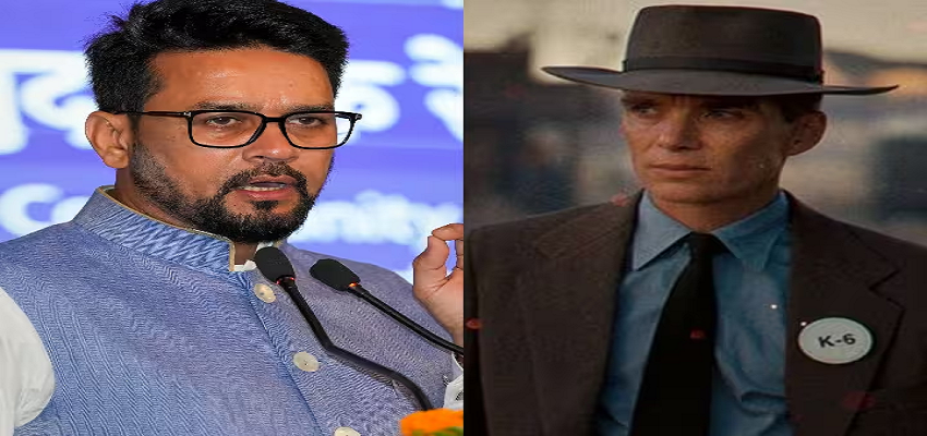 ‘OPPENHEIMER’ के इंटीमेट सीन को परमिशन देने पर सेंसर बोर्ड पर भड़के अनुराग ठाकुर, तुरंत हटाने के दिए निर्देश