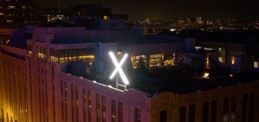 ‘ELON MUSK’को बड़ा झटका, ट्विटर हेडक्वाटर की बिल्डिंग से हटाया गया X का Logo