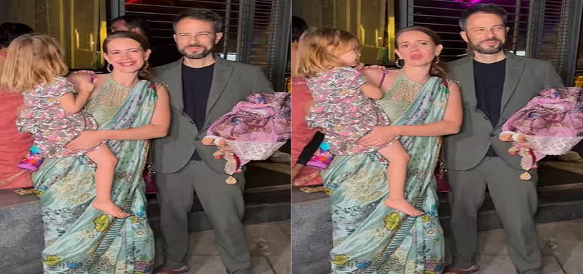 सज-संवरकर अपने एक्स पति की सगाई में पहुंची कल्कि कोचलिन, लोगों ने ऐसे ली चुटकी