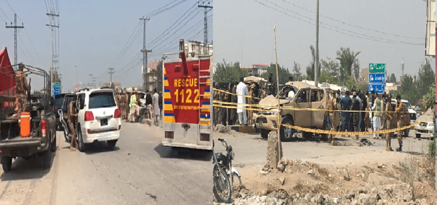 पाकिस्तान के पेशावर में सुरक्षा बलों को बनाया गया निशाना, विस्फोट में 1 अधिकारी की मौत, 8 घायल